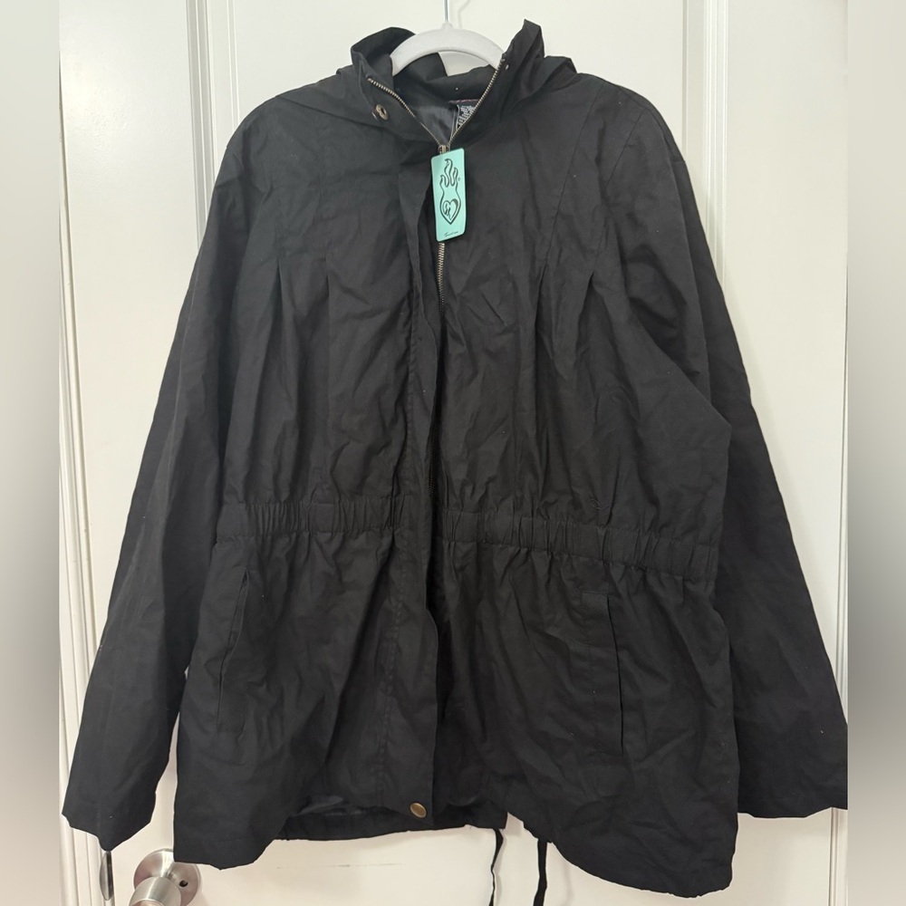 New! Torrid sz 2‎ Hoodie Anorack Jacket 2X